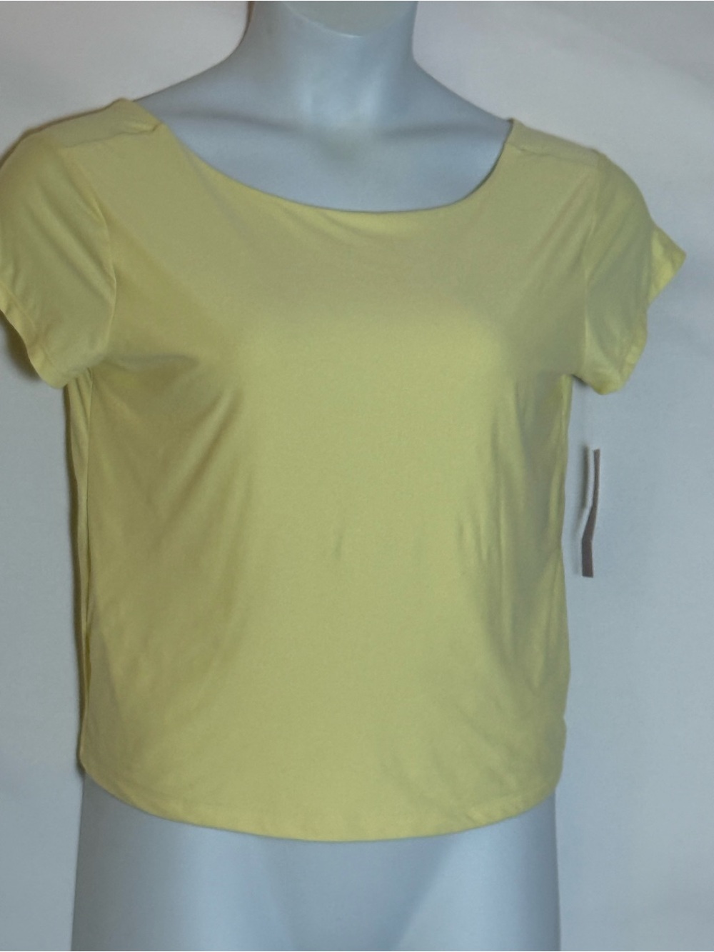 wild fable Yellow Short Sleeve Scoop Neck Tee